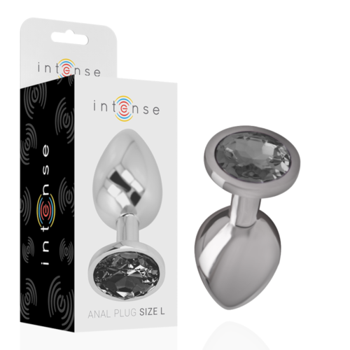 Plug Anal INTENSE com Joia de Diamante Tamanho L