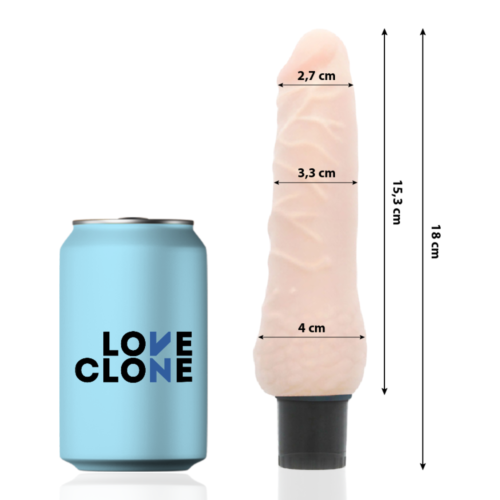 Vibrador LOVECLONE SVEN com Tecnologia de Autolubrificação