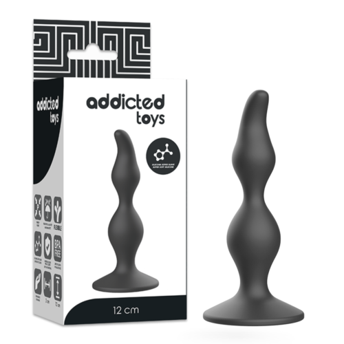 Plug Anal ADDICTED TOYS 12 CM com base de sujecão