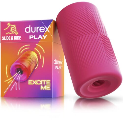 Masturbador DUREX TOYS Slide & Ride com textura estimulante