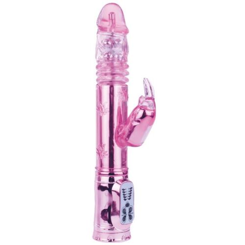 Vibrador BAILE Throbbing Bunny com rotação e vibração
