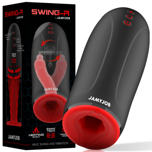 Masturbador automático JAMYJOB SWING-R com aquecimento