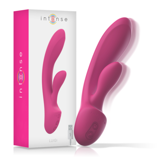 Vibrador INTENSE Luigi Rabbit com estimulação dupla