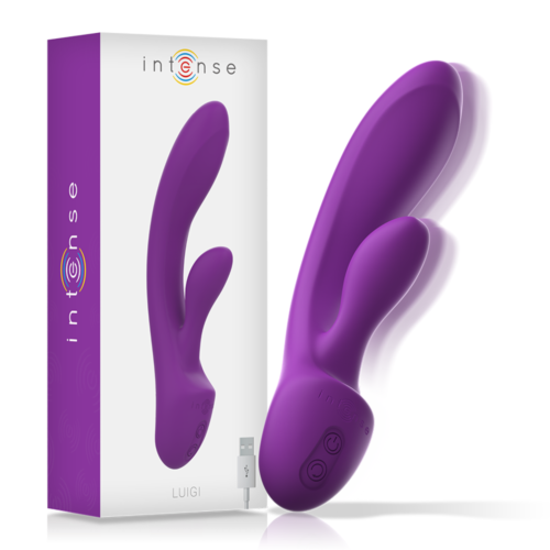 Vibrador INTENSE HIGH TECH Luigi com estimulação dupla