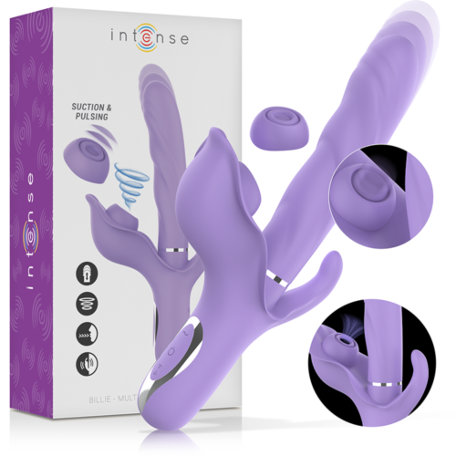 Vibrador Multifuncional INTENSE BILLIE com Sucção