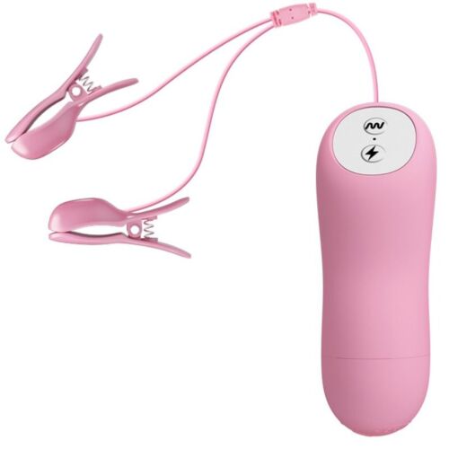 Pinças Vibratórias Baile Romantic Wave com Eletrochoque