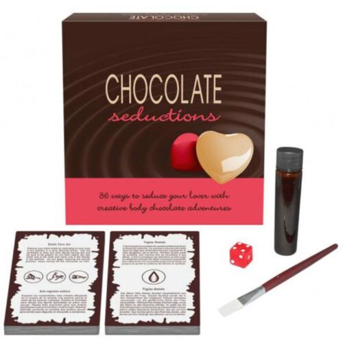 Brinquedo Erótico Chocolate Seductions sabor irresistível