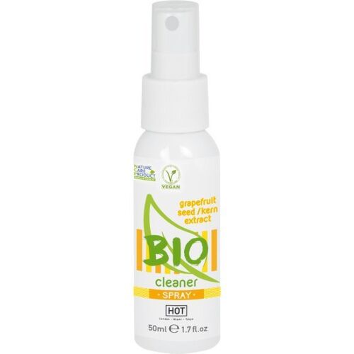 Desinfectante HOT Bio Cleaner Spray 50ml para Brinquedos Íntimos