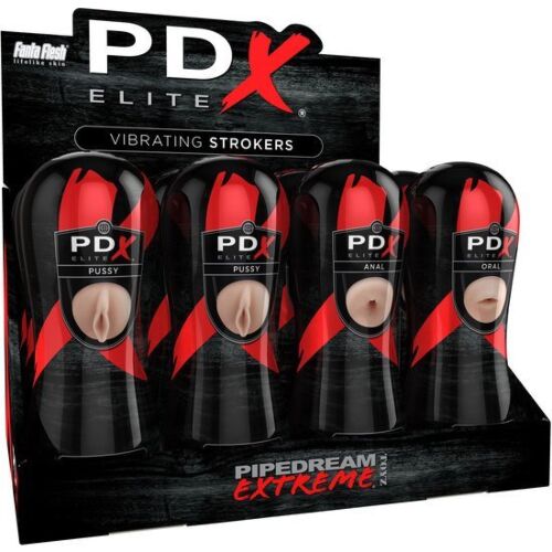Masturbador PDX ELITE Set Stroker 12 Unidades