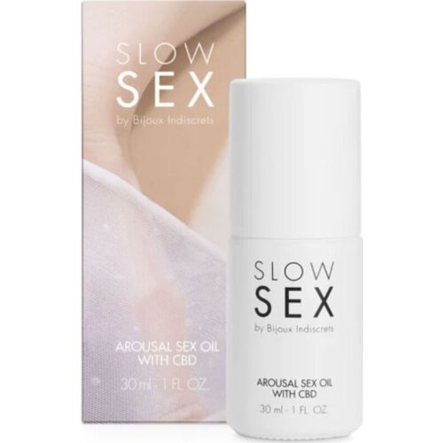 Óleo de Massagem Sexual BIJOUX SLOW SEX com CBD 30 ml
