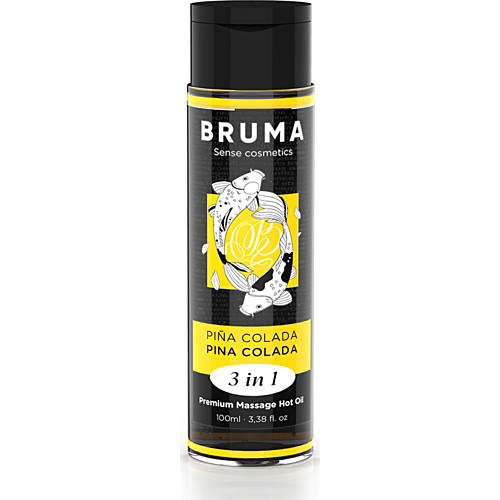 Óleo de Massagem BRUMA 3 em 1 - Efeito Calor Piña Colada