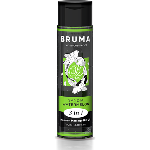 Óleo de Massagem BRUMA 3 em 1 com Efeito Calor