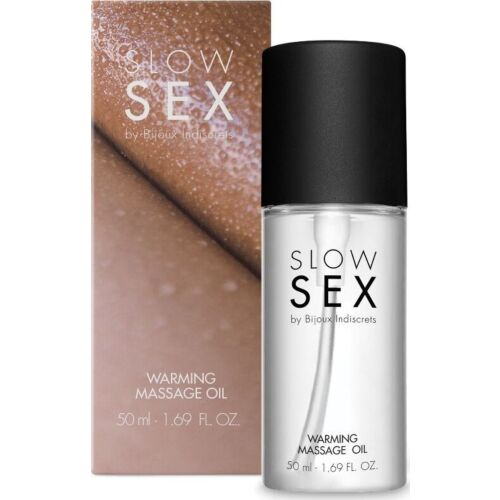 Óleo de Massagem Bijoux SLOW SEX com Efeito Calor