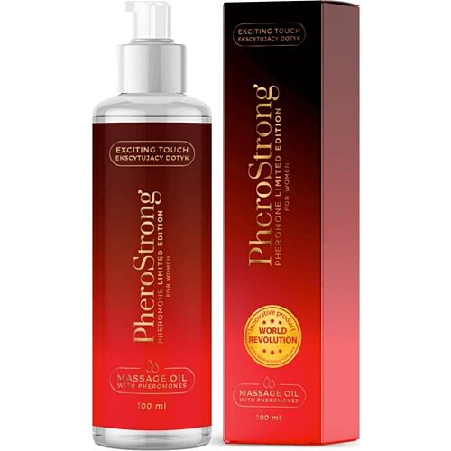 Óleo de Massagem PHEROSTRONG 100ml com Feromonas