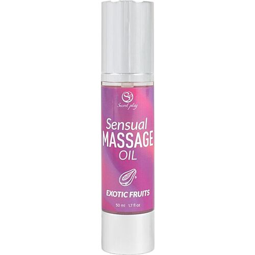 Óleo de Massagem SECRETPLAY Frutas Exóticas 50ml