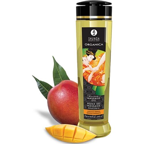 Óleo de Massagem SHUNGA Mango 240 ML - 100% Natural