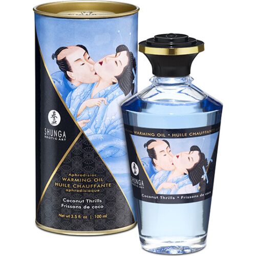 Óleo de massagem SHUNGA sabor coco 100 ml