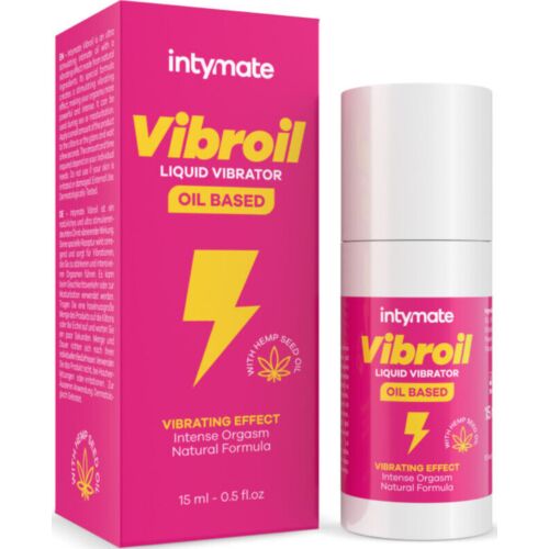 Óleo Íntimo Vibrador Intymate Vibroil 15 ml com Efeito Estimulante