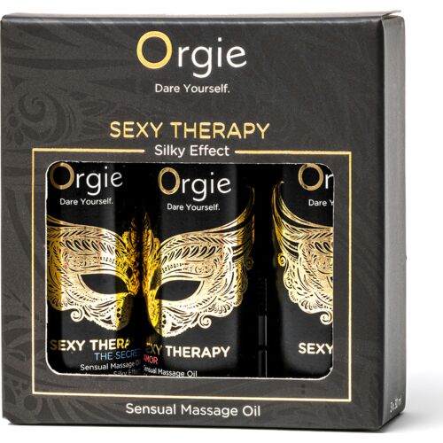 Óleos de Massagem Orgie Sexy Therapy 3x30ml