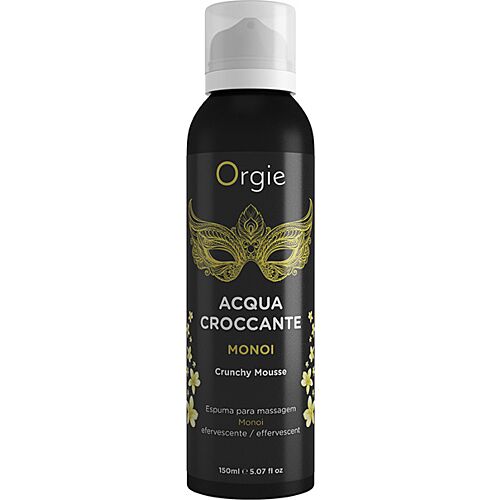Espuma Hidratante Orgie Acqua Crocante Monoi para Massagens