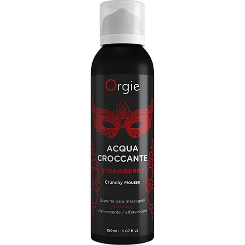 Espuma Hidratante Orgie Acqua Crocante Strawberry