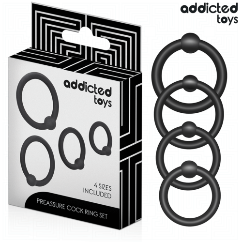 Conjunto de Anéis de Pressão Addicted Toys