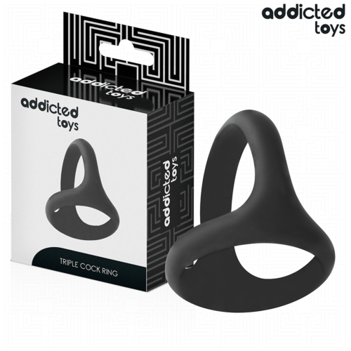 Anel Thick Triple ADDICTED TOYS com ajuste firme