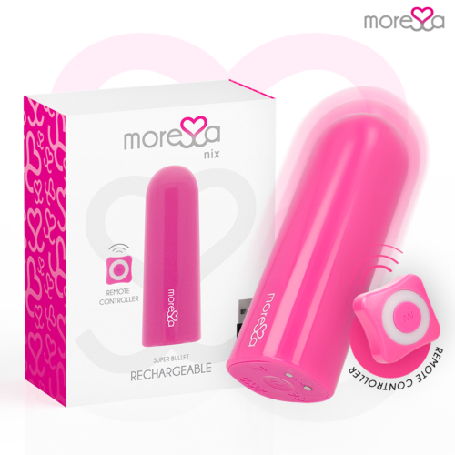 Vibrador Controle Remoto MORESSA NIX com 7 Modos de Estimulação