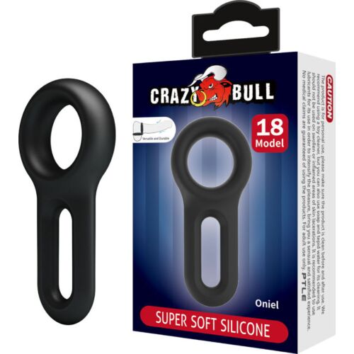 Anillo de Silicone Crazy Bull Modelo 18 - Ajuste Firme