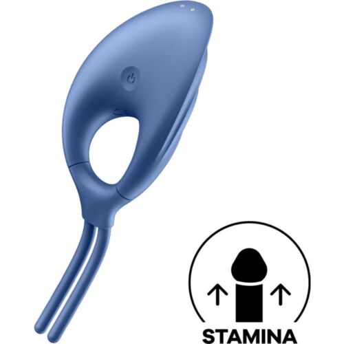 Anel vibratório Satisfyer Swordsman camuflagem Estimulador de clitóris e ereção intensa