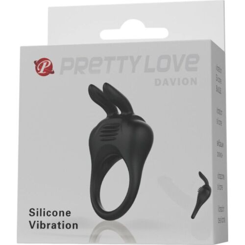 Anel Vibrador Pretty Love Davion com Estímulo Clitoriano