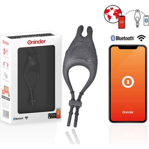 Anel Vibrador ONINDER PAMPA com Estimulador Clitoriano
