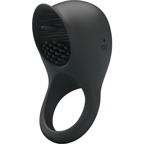 Anel Vibrador Pretty Love com Língua para Pénis