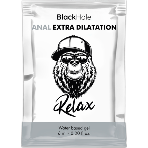 Gel Dilatador Anal Black Hole 6 ml com Efeito Adormecedor