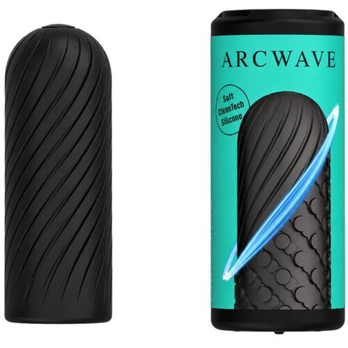 Masturbador ARCWAVE Ghost reversível de silicone preto