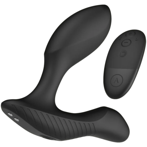 Estimulador prostático ARCWAVE Perk Preto com controlo remoto