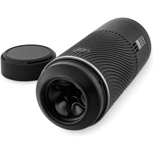 Masturbador manual ARCWAVE Pow com controlo de sucção preto