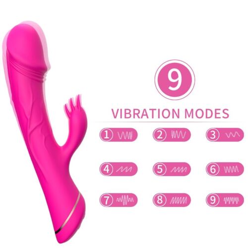 Vibrador Rabbit ARMONY com motores separados e 18 modos