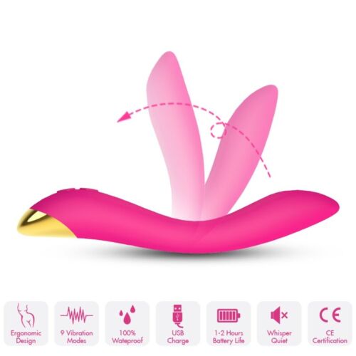 Vibrador Armony Flamingo com 9 Modos de Vibração