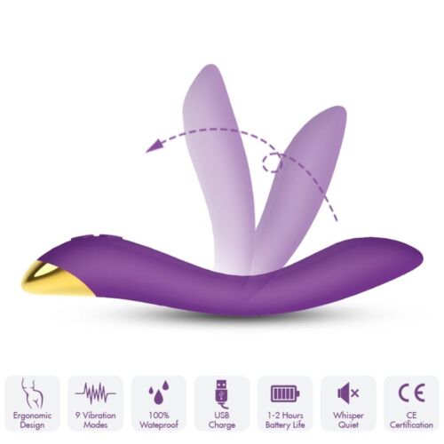Vibrador ARMONY Flamingo com múltiplas posições