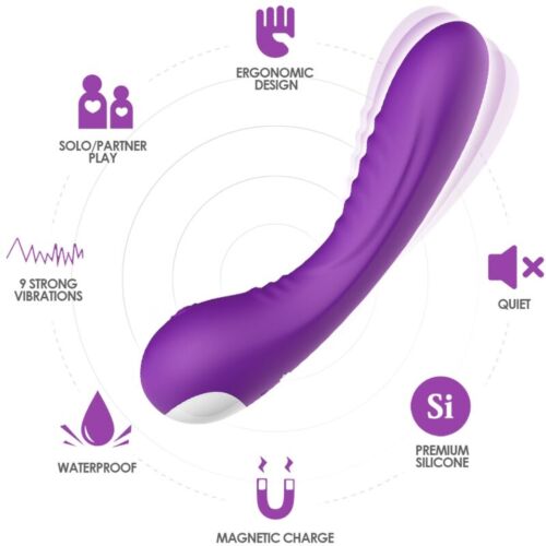 Vibrador Armony Legend com 9 modos de vibração