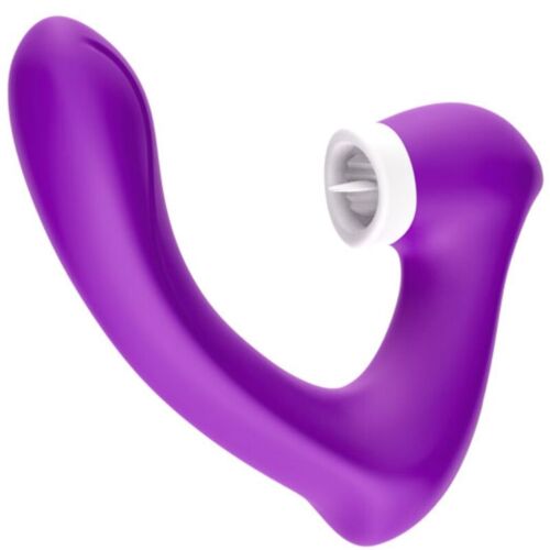 Descubra o Vibrador Curvado Armony Secretkiss em Roxo