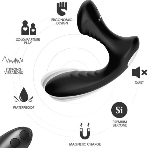 Vibrador Anal ARMONY STORM com Controlo Remoto