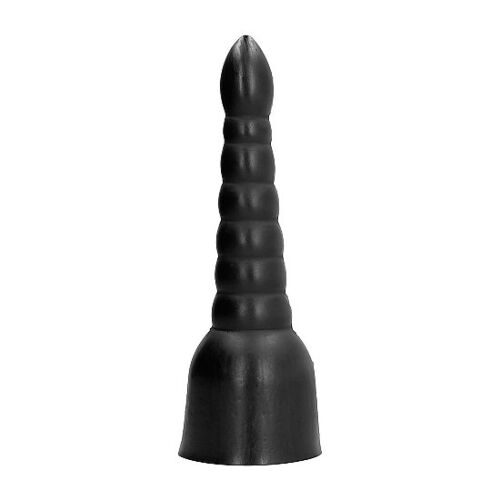 Dildo All Black 34 CM com Camadas para Estimulação Extra
