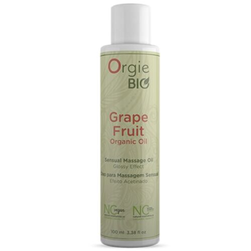 Óleo de Massagem Orgie Bio Grapefruit 100ml com Aroma Natural