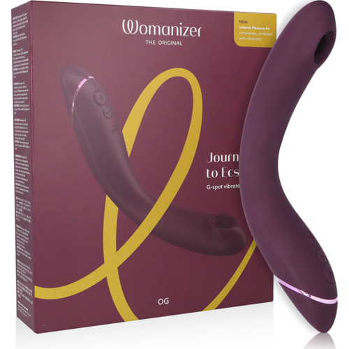 Succionador Womanizer OG G-Spot com vibração.