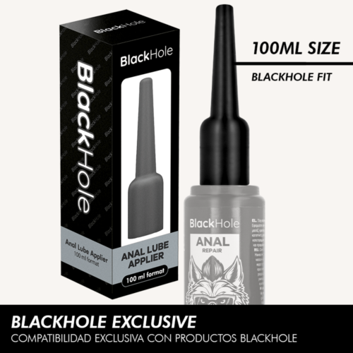 Aplicador de Lubrificante Anal BLACK HOLE L
