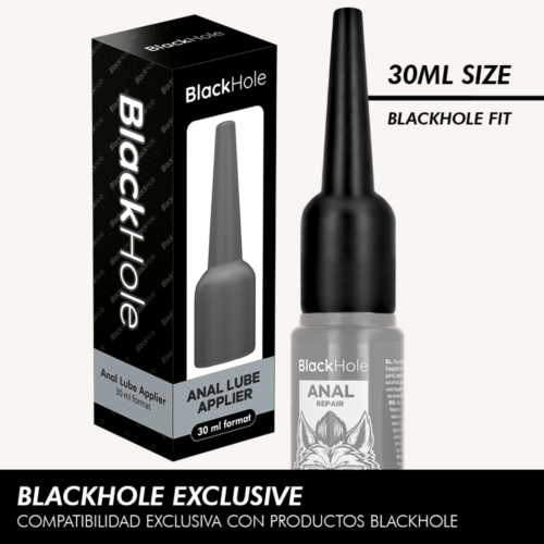Aplicador de Lubrificante Anal BLACK HOLE S