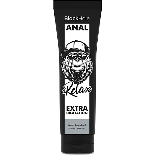 Gel Dilatação Anal Black Hole 150 ml com Efeito Relaxante