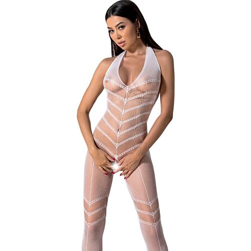 Bodystocking PASSION BS100 com design sexy e elástico